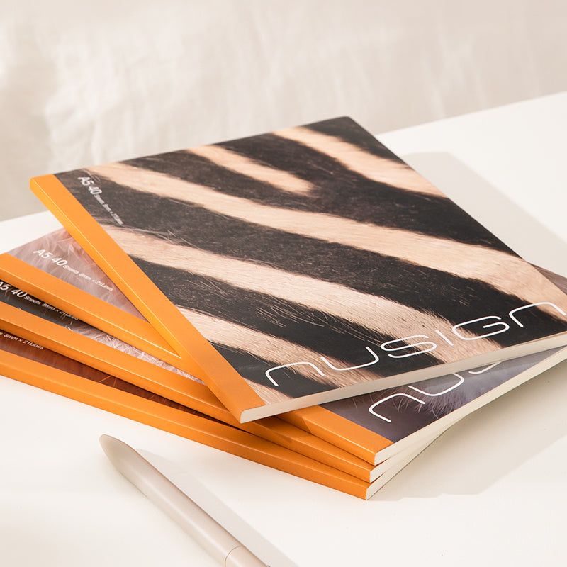 Caiet Birou NuSign A5 Dictando 40 File Wildlife - Deli
