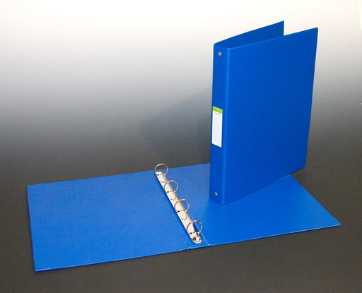 Caiet Mecanic A4 Plastifiat PVC 4 Inele 25mm Aurora Albastru