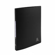 Caiet Mecanic A4 2 Inele 15MM/20MM Coperți Flexibile Negru Exacompta