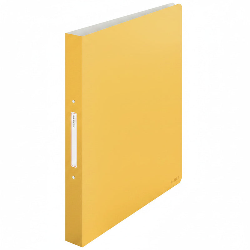 Caiet Mecanic A4 2 Inele 25MM/32MM Coperți Flexibile Galben Chihlimbar Cosy Leitz