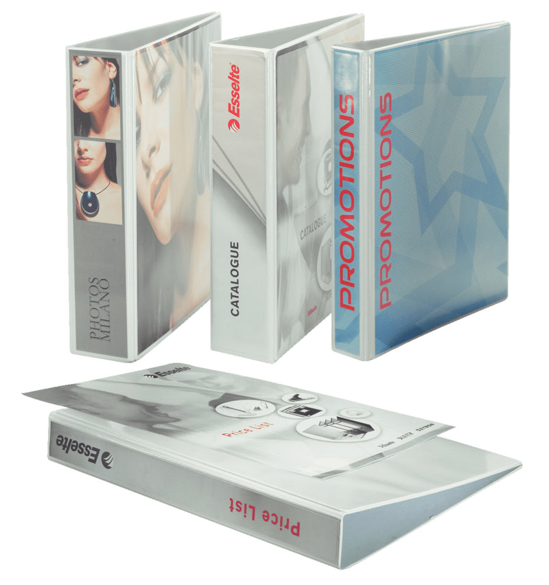 Caiet Mecanic A4 4 Inele 30MM/51MM Alb Maxi Panorama - Leitz