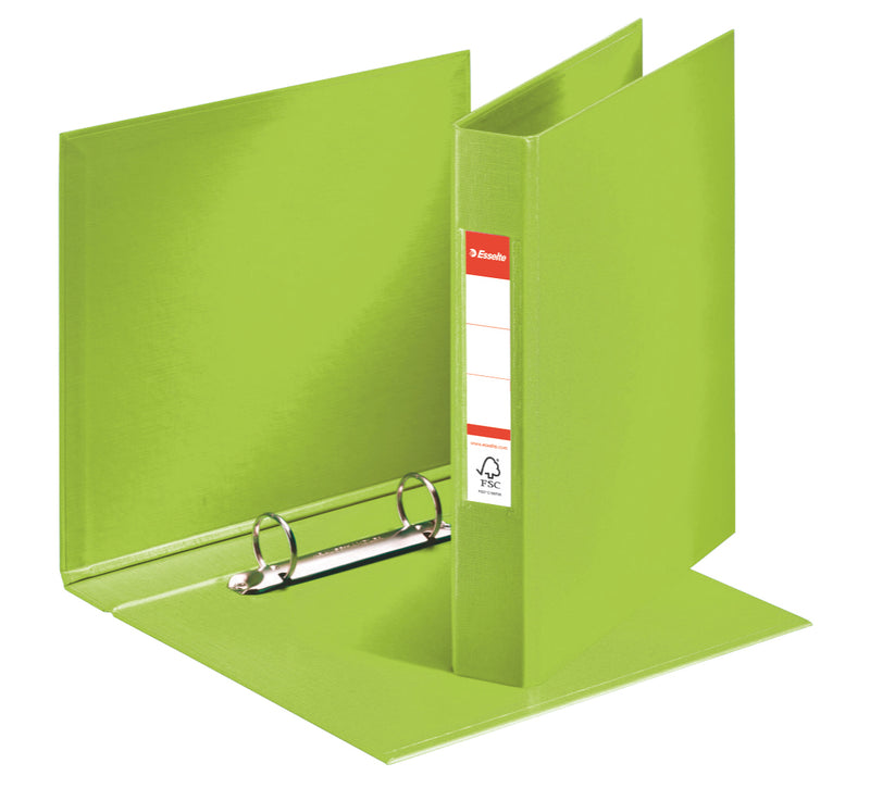 Caiet Mecanic A5 2 Inele 25MM/42MM Verde Standard - Esselte