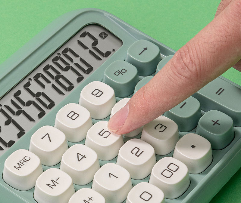 Calculator de Birou 12 Cifre Retro M36 Gri Deli