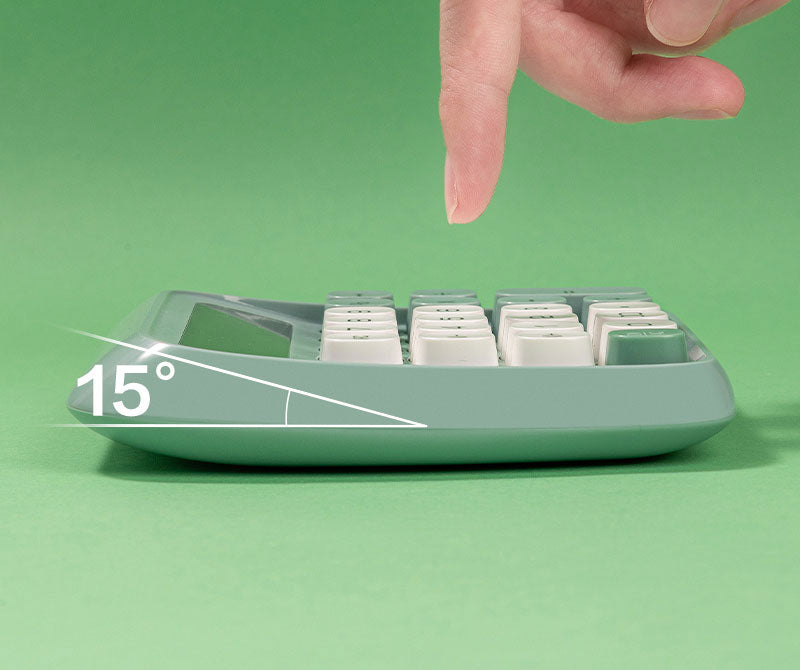 Calculator de Birou 12 Digiți Retro M36 Verde Deli