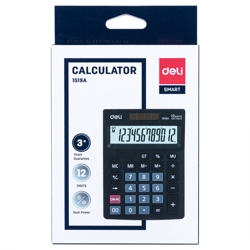 Calculator de Birou 12 Cifre 1519A Deli
