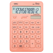 Calculator de Birou 12 Digiți 1541 Roz Pastel Deli