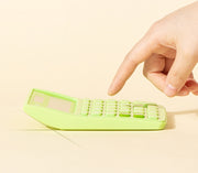 Calculator de Birou 12 Digiți 1238 Alb-Verde Deli