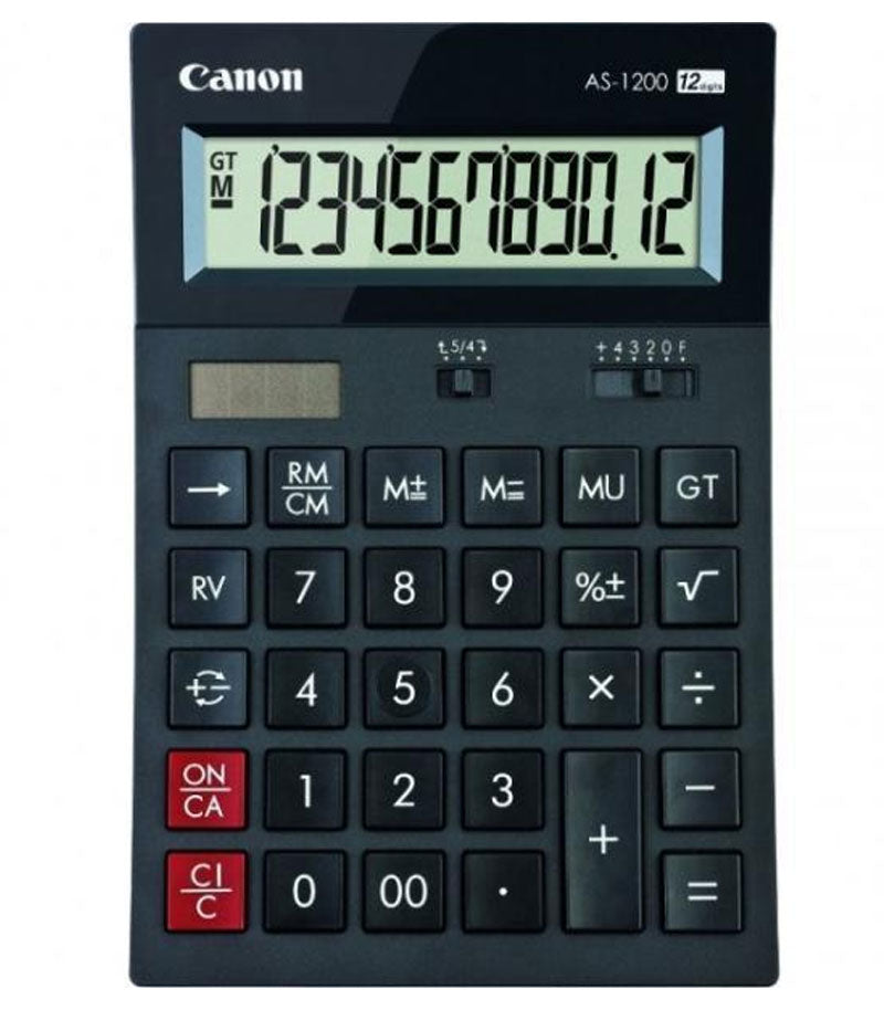 Calculator de Birou 12 Digiți AS1200 Canon