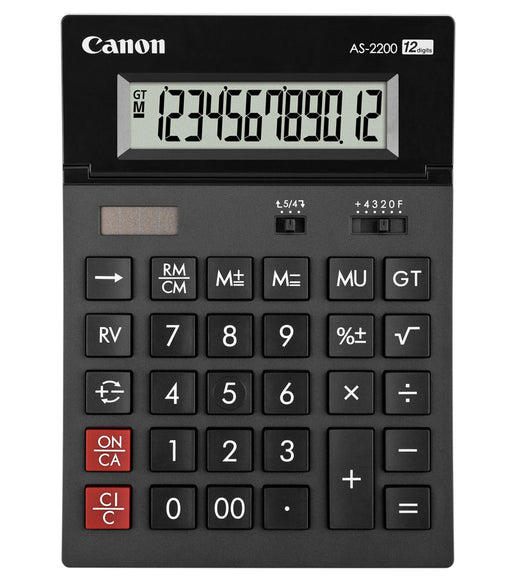 Calculator de Birou 12 Digiți AS2200 Canon