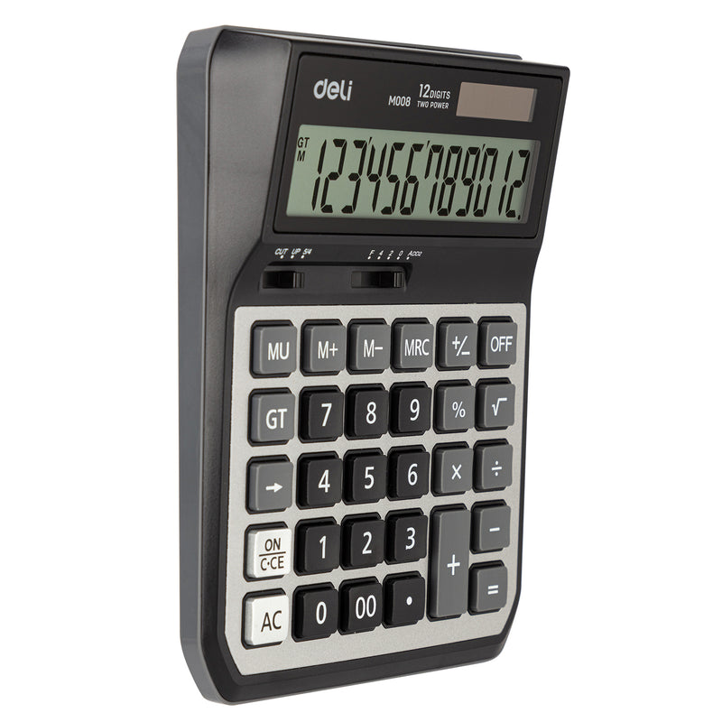 Calculator de Birou Metalic 12 Cifre M00820 Deli