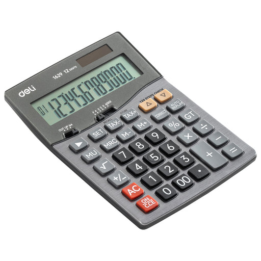 Calculator Birou 12 Cifre Metalic 1629 Deli