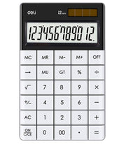 Calculator de Birou 12 Cifre 1589 Modern Alb Deli