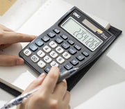 Calculator de Birou 12 Digiți 1238 Negru Deli