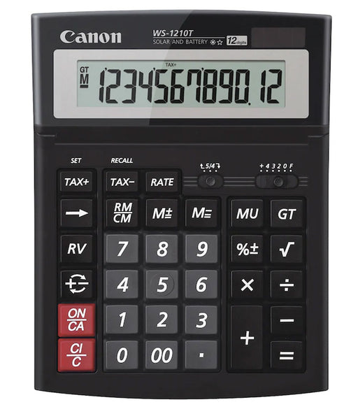 Calculator de Birou 12 Digiți WS1210T 198 x 150 mm Canon