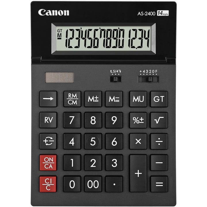 Calculator de Birou 14 Digiți AS2400 Canon