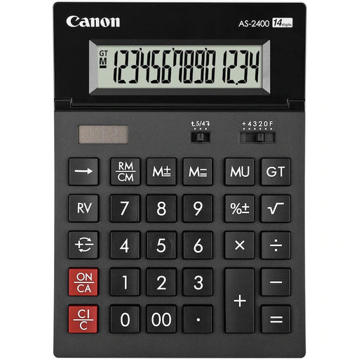 Calculator de Birou 14 Digiți AS2400 Canon