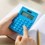 Calculator 12 Cifre 1122 Alb-Albastru Deli