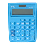 Calculator 12 Cifre 1122 Alb-Albastru Deli
