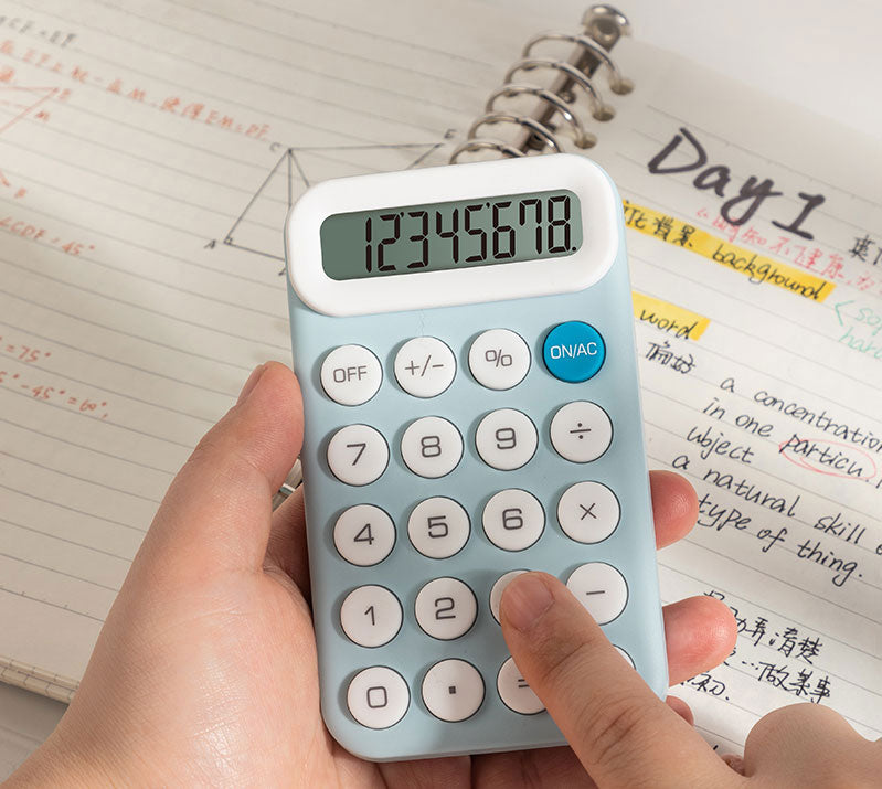Calculator de Buzunar 8 Cifre M10 Galben Deli