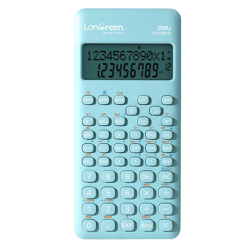 Calculator Științific 12 Digiți 240F Longreen Bleu Deli