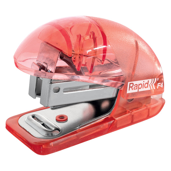 Mini Capsator Rapid F4 Colour'Breeze, capse 24/6, 10 coli - Coral