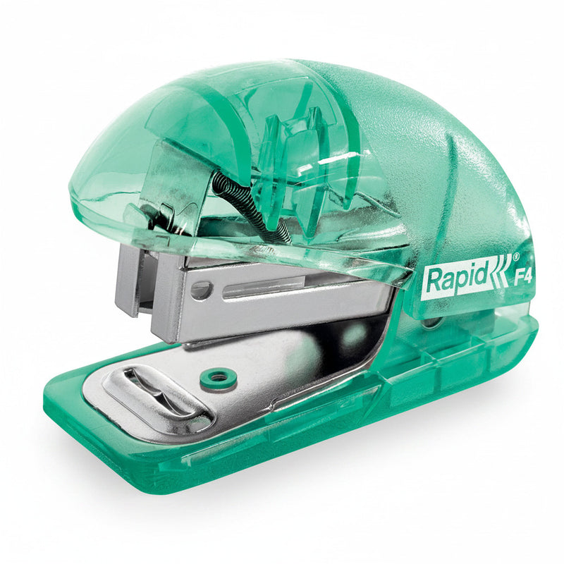 Mini Capsator Rapid F4 Colour'Breeze, capse 24/6, 10 coli - Verde