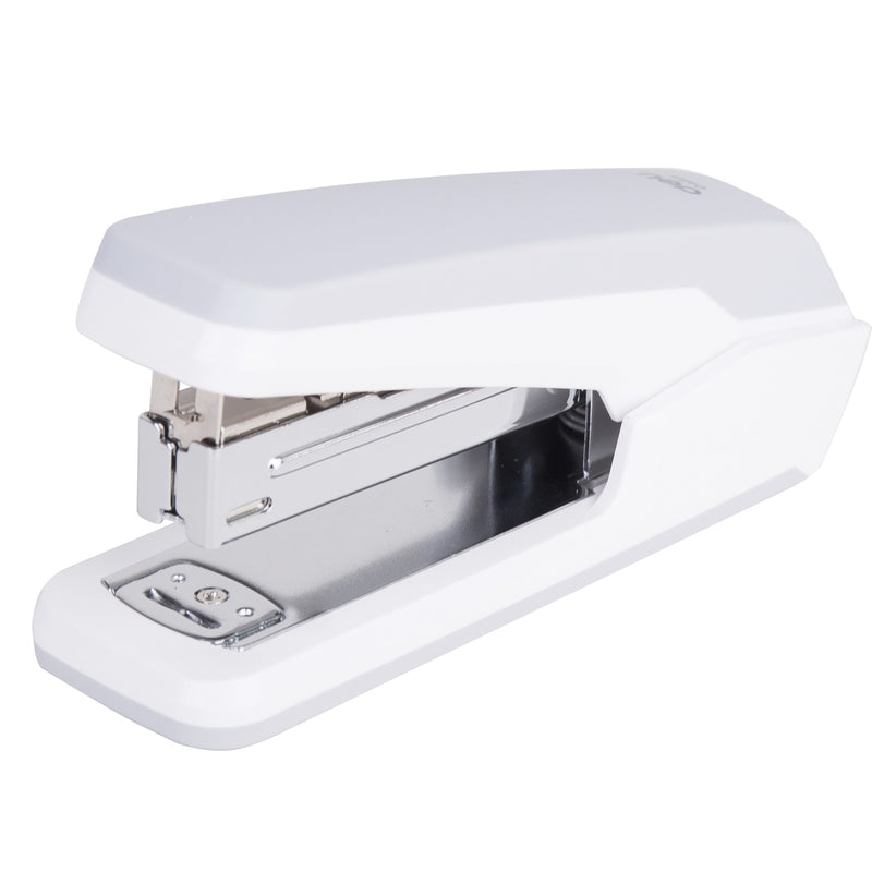 Capsator Effortless Halfstrip Deli, capse 24/6, 25 coli - Alb
