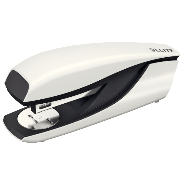 Capsator Birou Leitz 5502, 30 Coli, Capse 24/6, Alb Perlat WOW - imagine produs