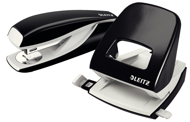 Capsator Birou Leitz 5502, 30 Coli, Capse 24/6, Negru