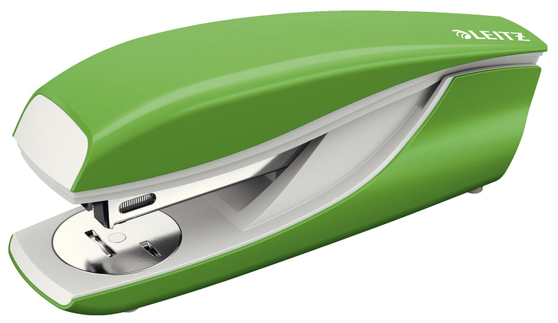 Capsator Birou Leitz 5502, 30 Coli, Capse 24/6, Verde Deschis