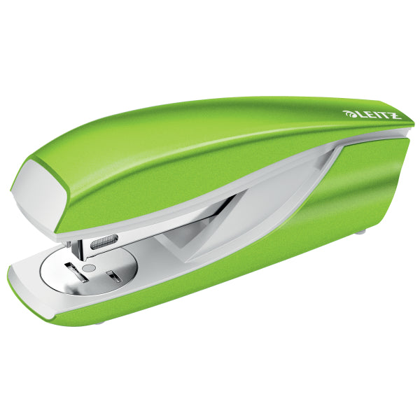 Capsator Birou Leitz 5502, 30 Coli, Capse 24/6, Verde WOW