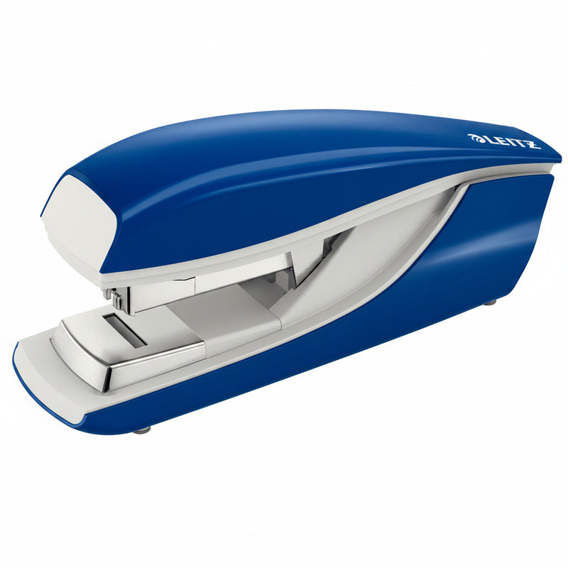 Capsator Capsa Plata Leitz 5523, 40 Coli, Flat Clinch, Albastru - imagine produs