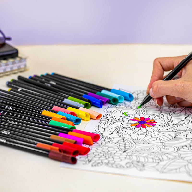 Carioci Intensity 12 Culori Vârf 2 mm BIC