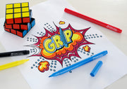 Carioci Grip 20 Culori Faber-Castell