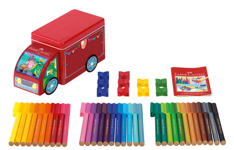 Carioci Connector 33 Culori Camion Faber-Castell