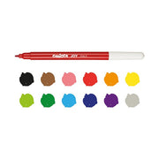 Carioci Super Lavabile Joy Vârf Subțire 2,6 mm 12 Culori Carioca