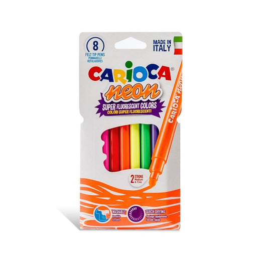 Carioci Lavabile Fluorescente Neon Vârf 1-4,7 mm 8 buc Carioca