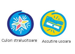 Creioane Colorate Acquarell Hexagonale 12 Culori Cutie Metalică Carioca