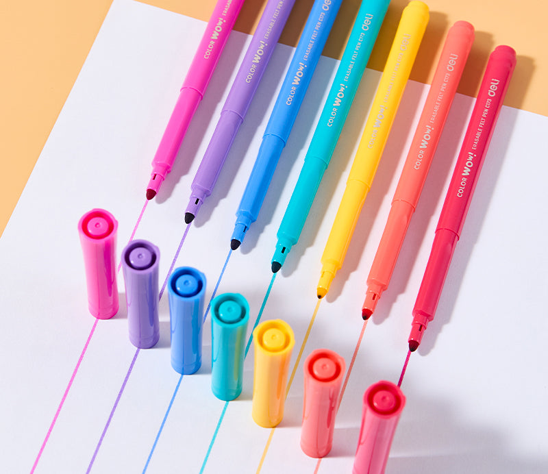 Carioci Erasable ColorWow 7+1 Culori Deli