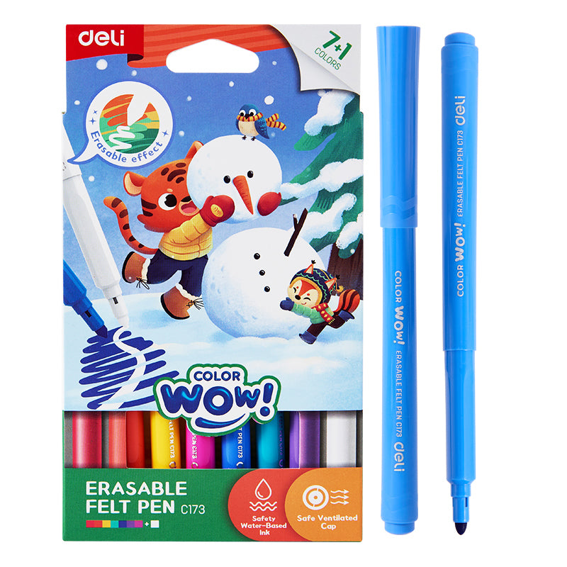 Carioci Erasable ColorWow 7+1 Culori Deli