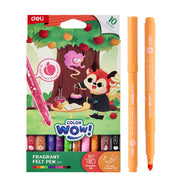 Carioci Parfumate ColorWow Washable 10 Culori Deli