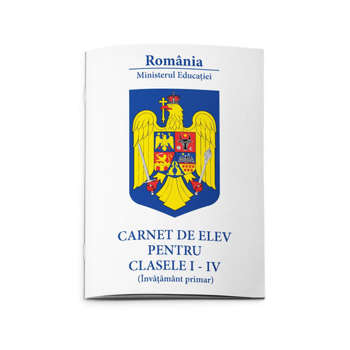 Carnet de Elev Clasele 1-4 A6 NB Sco
