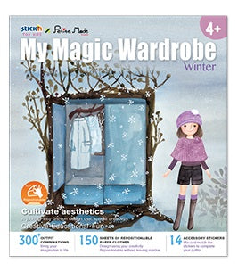 Carte Creativă My Magic Wardrobe Iarnă Stick'n