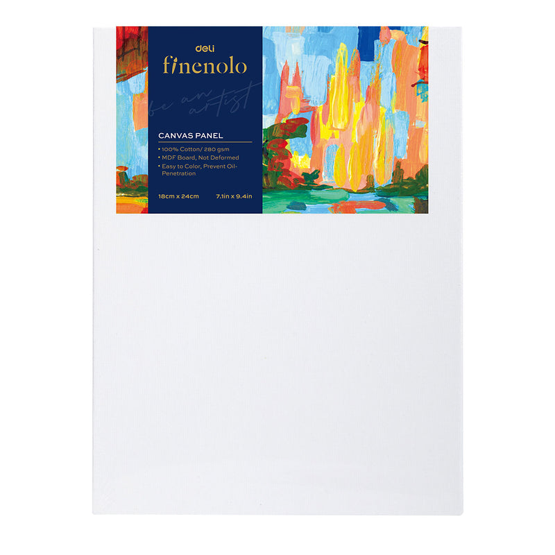 Carton Pânzat pentru Pictură 18 x 24 cm Deli