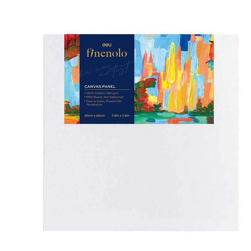 Carton Pânzat pentru Pictură 20 x 20 cm Deli