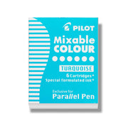 Cartușe Cerneală Parallel Pen 6 Buc Turcoaz Pilot