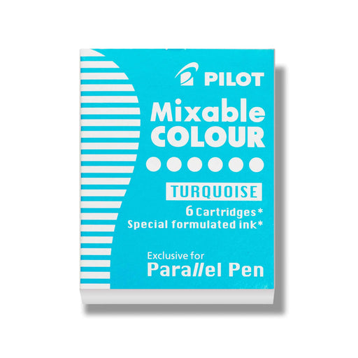 Cartușe Cerneală Parallel Pen 6 Buc Turcoaz Pilot
