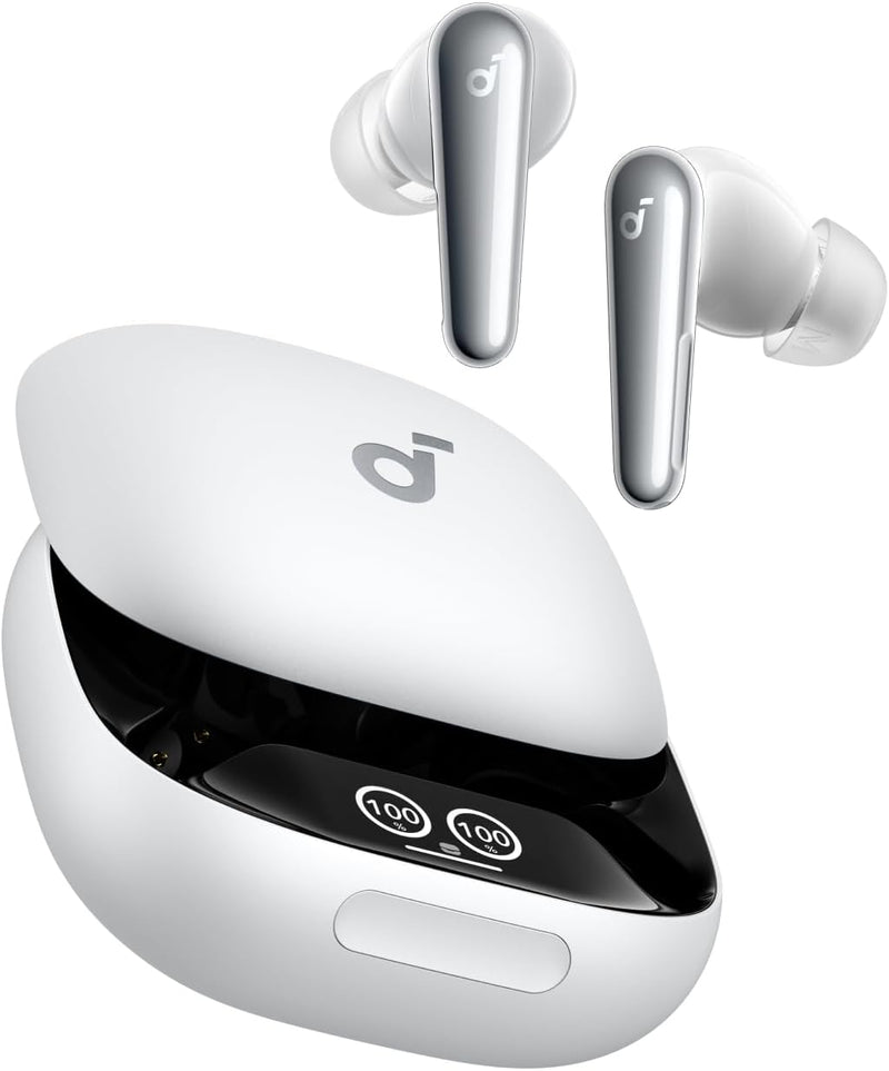 Căști True Wireless Soundcore Liberty 4 Pro ANC Adaptiv IPX5 Bluetooth 5.3 - Anker Alb