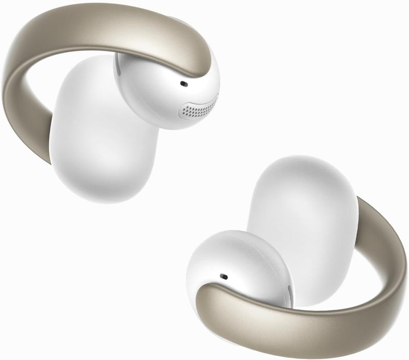 Căști Open-Ear Clip-On Soundcore AeroClip Hi-Res 4 Microfoane AI IPX4 - Anker Alb
