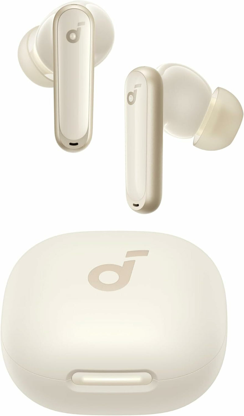 Căști True Wireless Soundcore P40i ANC Adaptiv 60h IPX5 Bluetooth 5.3 - Anker Alb